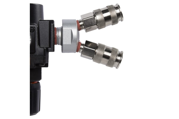 Разветвитель пневматический V-образный (1/4"; рапид EURO) WIEDERKRAFT WDK-82MV