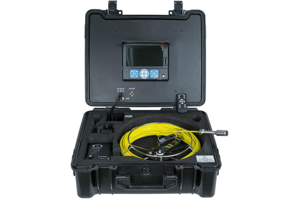 Проталкиваемая телеинспекционная система со счётчиком расстояния, 30м ROTORICA 3199F-МС-30