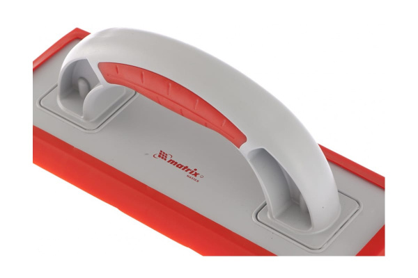 Пластмассовая терка для эпоксидной затирки, сменное рез. покрытие, 250x95 мм MATRIX 86803