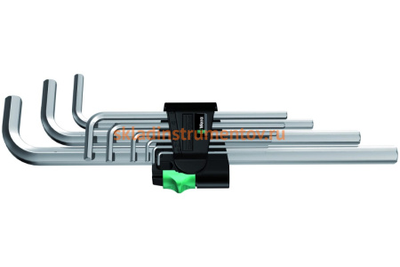 Набор Г-образных ключей Wera, 9 предметов, WE-021909