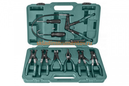 Набор щипцов для демонтажа пружинных хомутов патрубков Jonnesway AR060024A 48571