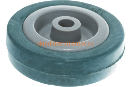 Колесо (75 мм; г/п 50 кг; резина/полипропилен) ЗУБР 30956-75