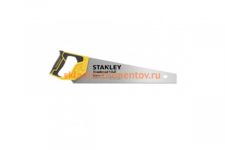 Ножовка по дереву Stanley TRADECUT с закаленным зубом, 7 Х 450мм STHT20354-1