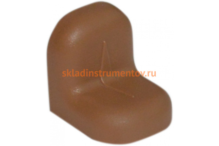 Уголок с заглушкой MFK-TORG 20х20х16х1.2 ясень 11 20 20 11