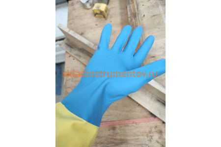 Неопреновые, химически стойкие перчатки Jeta Safety JNE711-XL/10