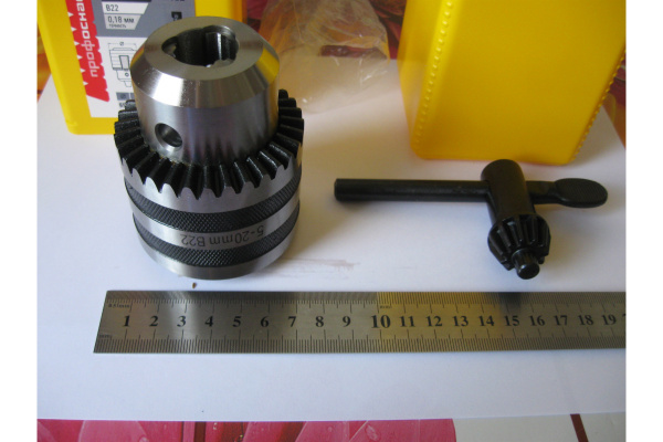 Патрон 162 Эксперт Станочный с ключом (5-20 мм; B22) Профоснастка 70301013