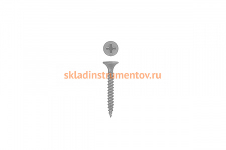 Фосфатированные саморезы с мелкой резьбой, по дереву/металлу Зубр PH2 4,2 x 70 мм 400 шт 300015-42-070