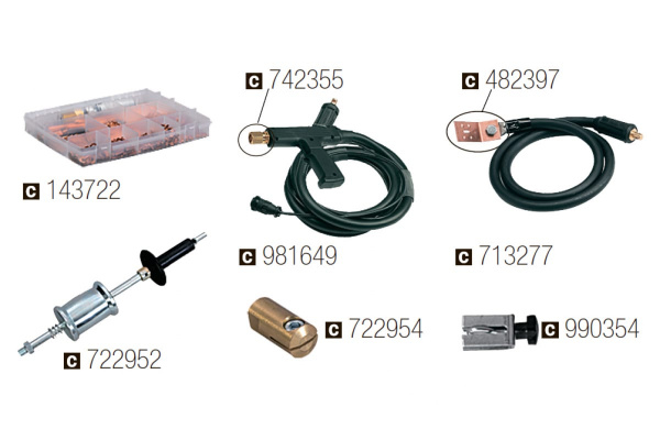 Набор для кузовного ремонта BLUE WELD для Digital Plus 5500_9000/9000 Aqua 802832