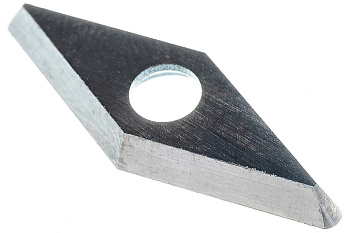 Резец сменный твердосплавный ЭКСПЕРТ тип Ромб (27х10 мм; 2 рабочие грани) для набора 18371-H3 Зубр 18372