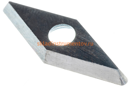 Резец сменный твердосплавный ЭКСПЕРТ тип Ромб (27х10 мм; 2 рабочие грани) для набора 18371-H3 Зубр 18372