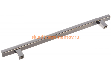 Мебельная ручка JET 196 м.ц. 192 мм алюминий, черный никель RQ196A.192NP99