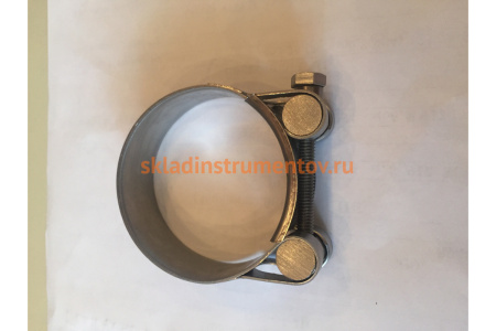 Металлические хомуты СИБРТЕХ, силовые, 56-59мм, ширина 20мм, шарнирный, W4, 2шт 475433