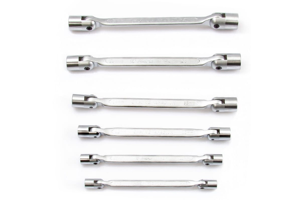 Комплект торцевых ключей Hans 8-19мм, 6 шт 16406M