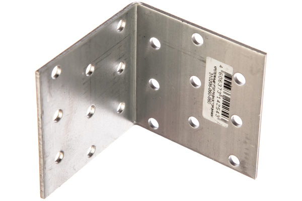 Крепежный угол Зубр МАСТЕР усиленный, 55х70х70мм, 1шт 310116-55-070