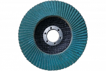 Круг лепестковый торцевой (115 мм; Р120; цирконий; синий) АТАКА 993360