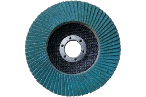 Круг лепестковый торцевой (115 мм; Р120; цирконий; синий) АТАКА 993360