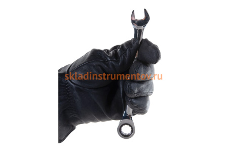 Комбинированный трещоточный ключ 12мм на держателе ЭВРИКА ER-21112H