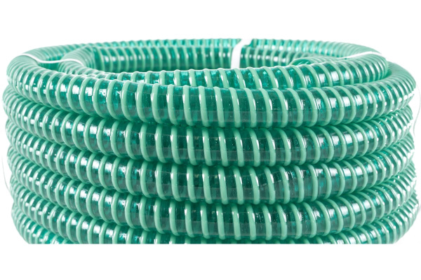 Шланг напорно-всасывающий со спиралью ПВХ (15 м; 25 мм; 3 атм) ЗУБР 40325-25-15