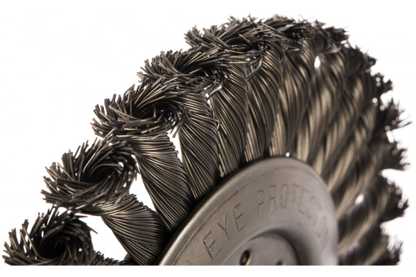 Кордщетка радиальная витая (175 мм; М14) ПРАКТИКА 242-670