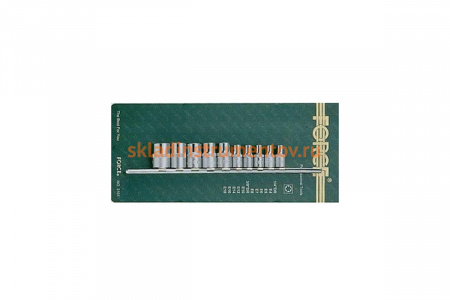 Набор головок Е-профиль 1/4" и 3/8" FORCE 3101