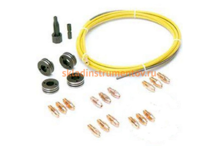 Набор для сварки самозащитной порошковой проволокой 1-2.4 мм BlueWeld 802276