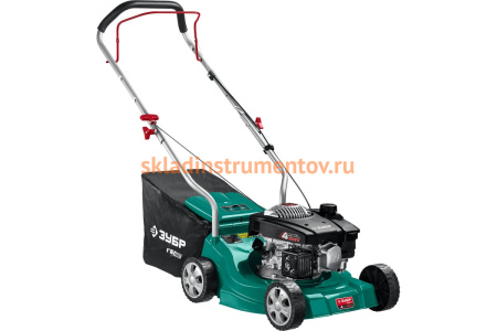 Бензиновая газонокосилка ЗУБР 400 мм, 2.5 л.с. ГБ-400