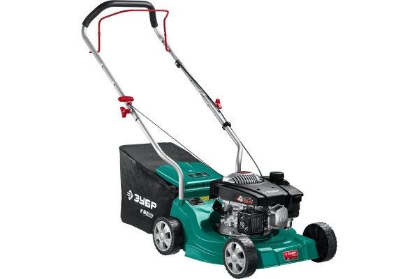 Бензиновая газонокосилка ЗУБР 400 мм, 2.5 л.с. ГБ-400