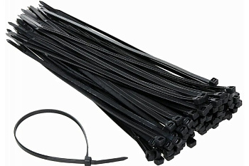 Нейлоновый хомут Вихрь 4,8x250 Ч 100 шт 73/9/1/31