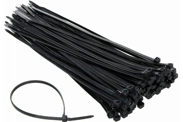 Нейлоновый хомут Вихрь 4,8x250 Ч 100 шт 73/9/1/31