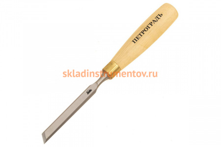 Косая правая стамеска 6мм Петроградъ РК М00012804