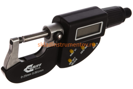 Микрометр GRIFF МКЦ 25 ГОСТ 6507-90 017112