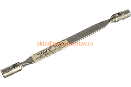 Торцевой шарнирный ключ 10х11 FORCE 7521011