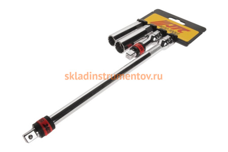 Набор торцевых магнитных головок для свечей зажигания 3/8" JTC-H304S