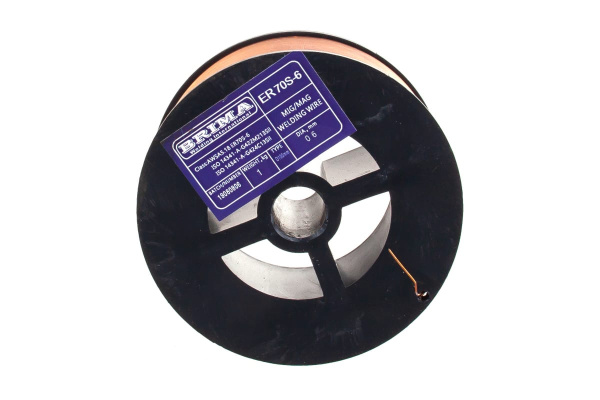 Проволока ER-70S-6 (0.6 мм; 1 кг) BRIMA 0012001