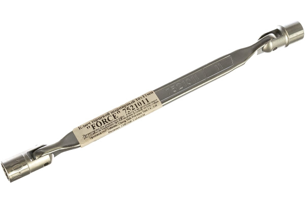 Торцевой шарнирный ключ 10х11 FORCE 7521011