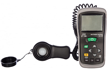 Измеритель уровня освещения (люксметр) СЕМ DT-1309 481646