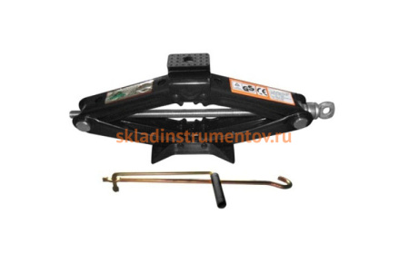 Домкрат ROCKFORCE механический ромб с резиновой накладкой RF-103A