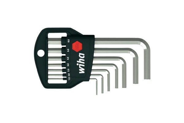 Набор ключей 6-тигранных коротких Classic 351 H7, 7 предметов Wiha 01172
