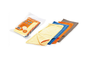 Набор салфеток из микрофибры (прямоугольники, 8 шт, 20х20 см) Airline AB-V-04