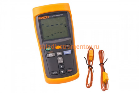 Двухканальный цифровой термометр Fluke 52-2