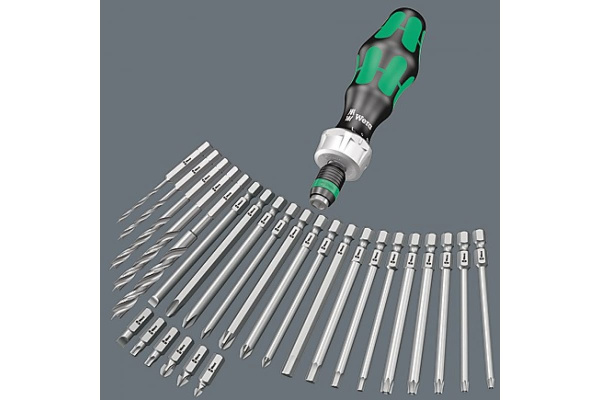 Набор бит, держатель, ключ WERA WE-135939