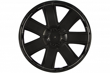 Колесные колпаки Airline 16" Гелакси, черный глянец, 2 шт. AWCC-16-22