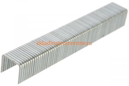 Скобы зеленые закаленные 1000 шт. для степлеров 10 мм; тип 140 Зубр 31630-10_z01