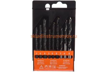 Набор сверл, 9 шт Archimedes 90018