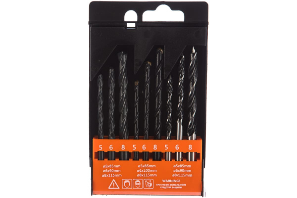 Набор сверл, 9 шт Archimedes 90018