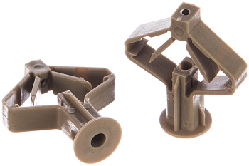 Дюбель "Бабочка" полипропиленовый для пустотелых конструкций 100 шт. (10х50 мм; ТФ5) ЗУБР 4-301325