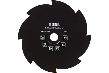 Диск для триммера, 8 лезвий DENZEL 96328