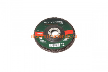 Диск лепестковый торцевой 115х22 мм ROCKFORCE P100 RF-FD4100M