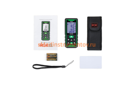 Лазерный дальномер с угломером RGK DL50G 778176