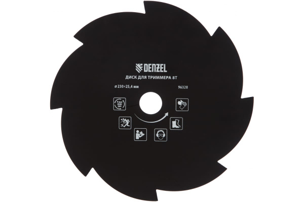 Диск для триммера, 8 лезвий DENZEL 96328
